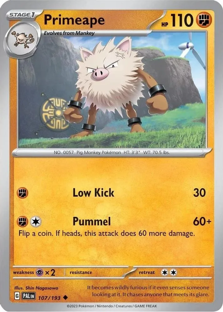 Primeape (Primeape · Cosmos Holo)