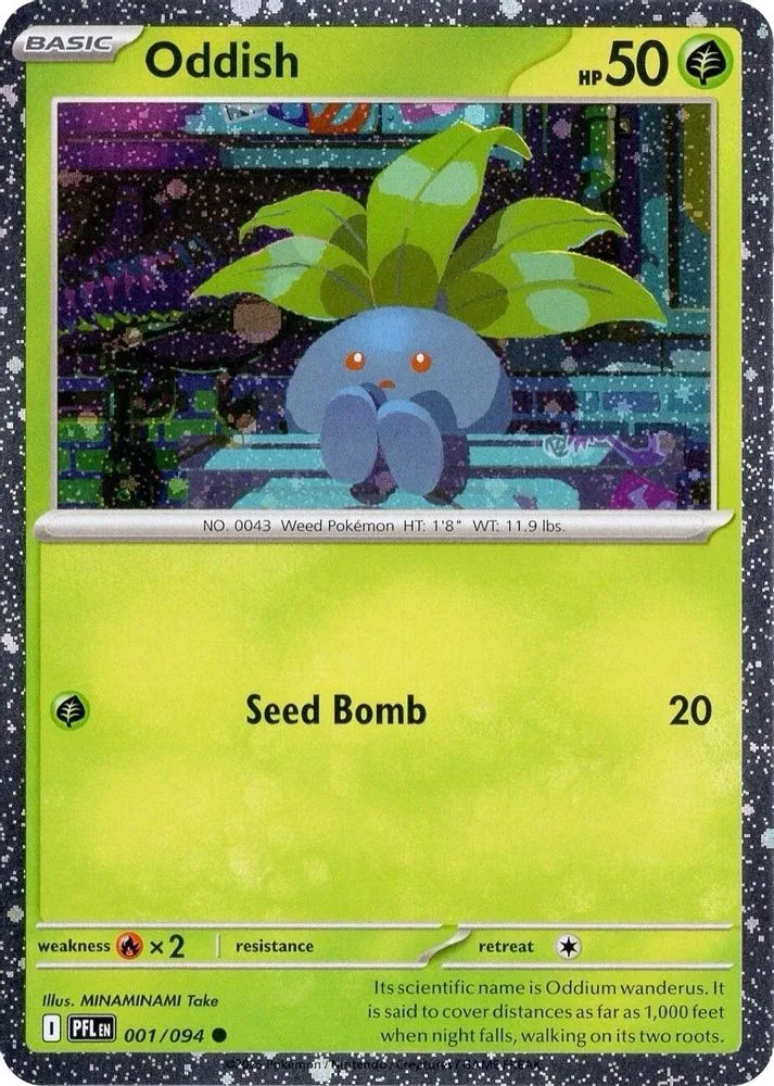Oddish (Oddish · Cosmos Holo)