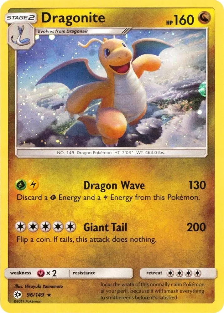Dragonite (Dragonite · Cosmos Holo)