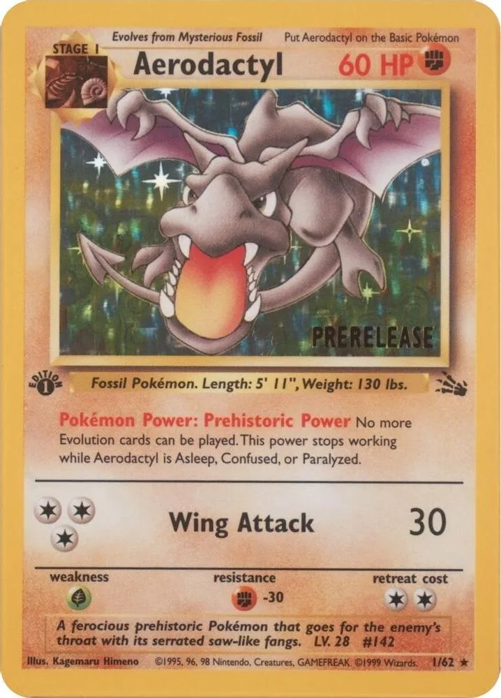 Aerodactyl (01/62 · Prerelease)