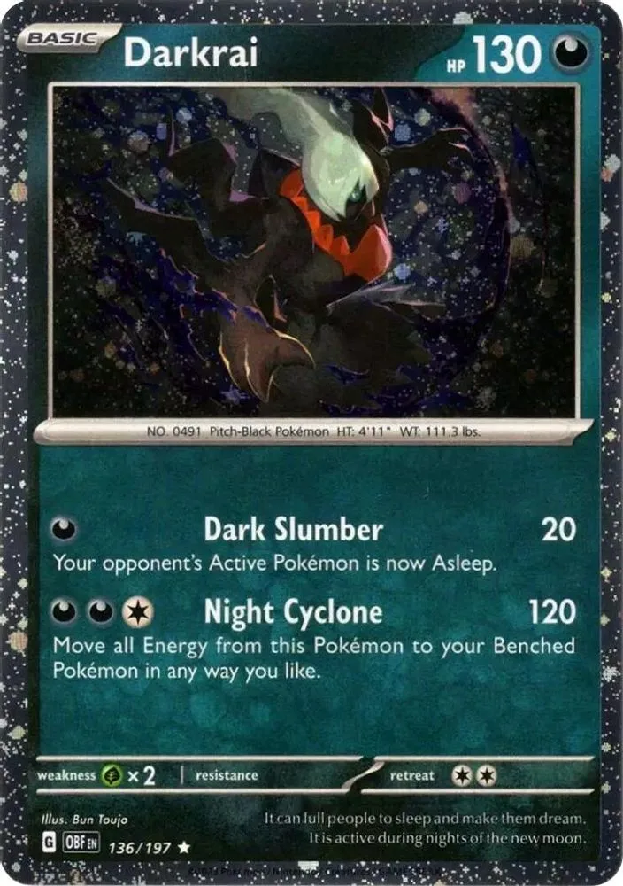 Darkrai (Darkrai · Cosmos Holo)