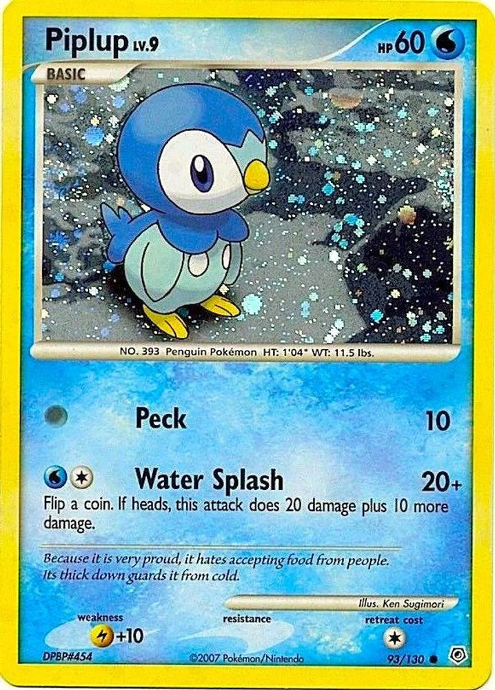 Piplup (Piplup · Cosmos Holo)