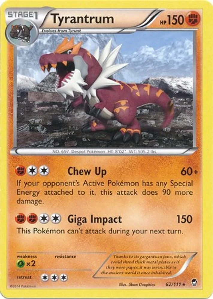 Tyrantrum (Tyrantrum · Cosmos Holo)