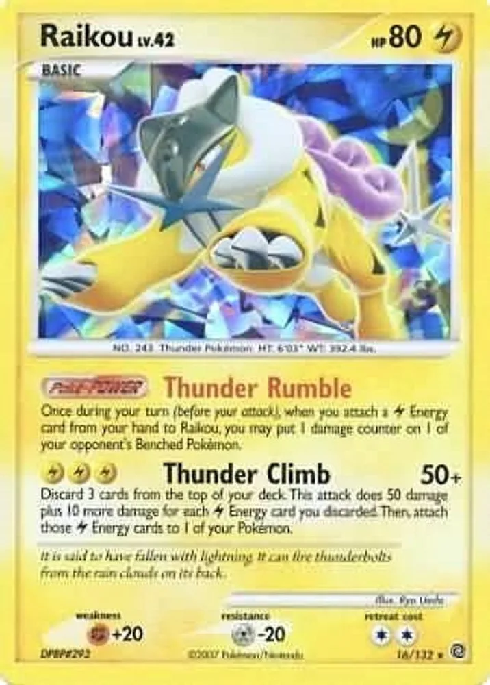 Raikou (Cracked Ice Holo)