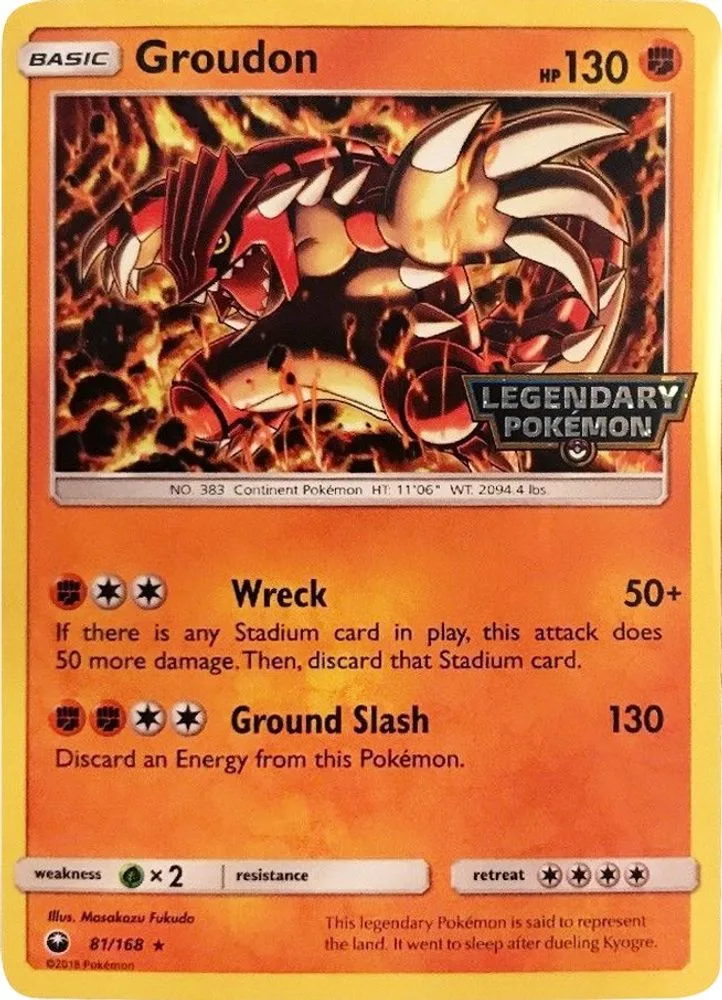 Groudon (Cosmos Holo · Gamestop Promo)