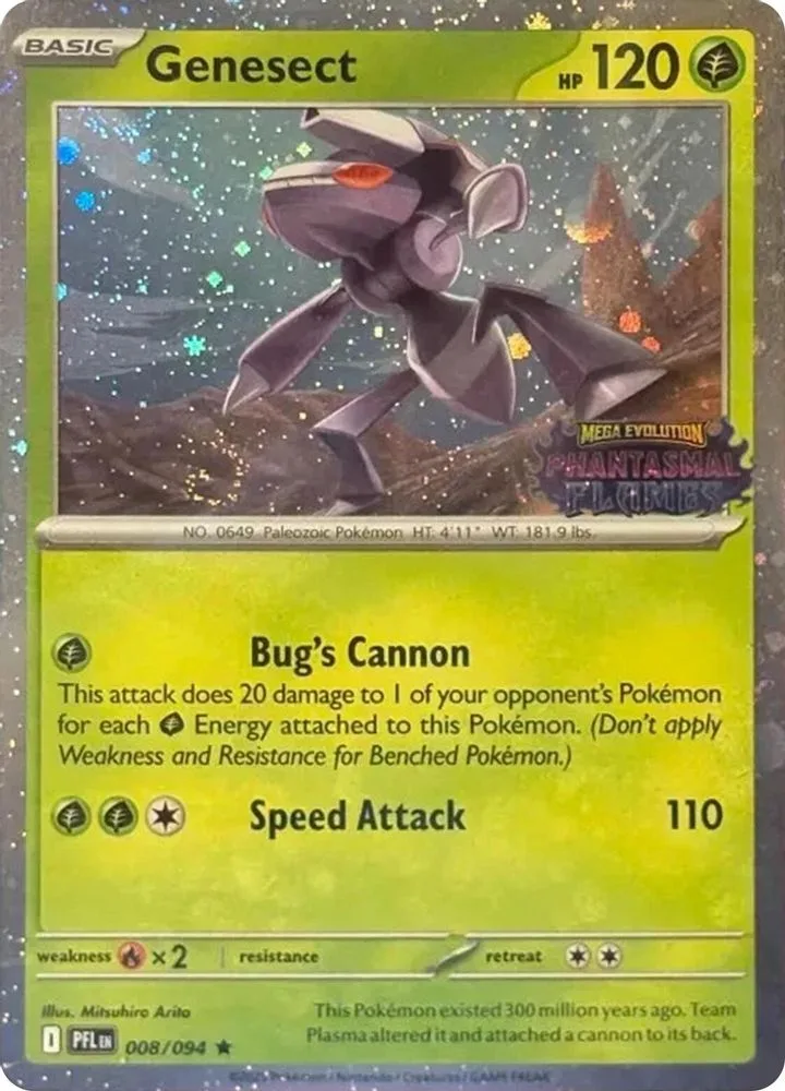 Genesect (Cosmos Holo · Best Buy Exclusive)