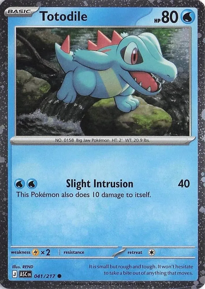 Totodile (Cosmos Holo)