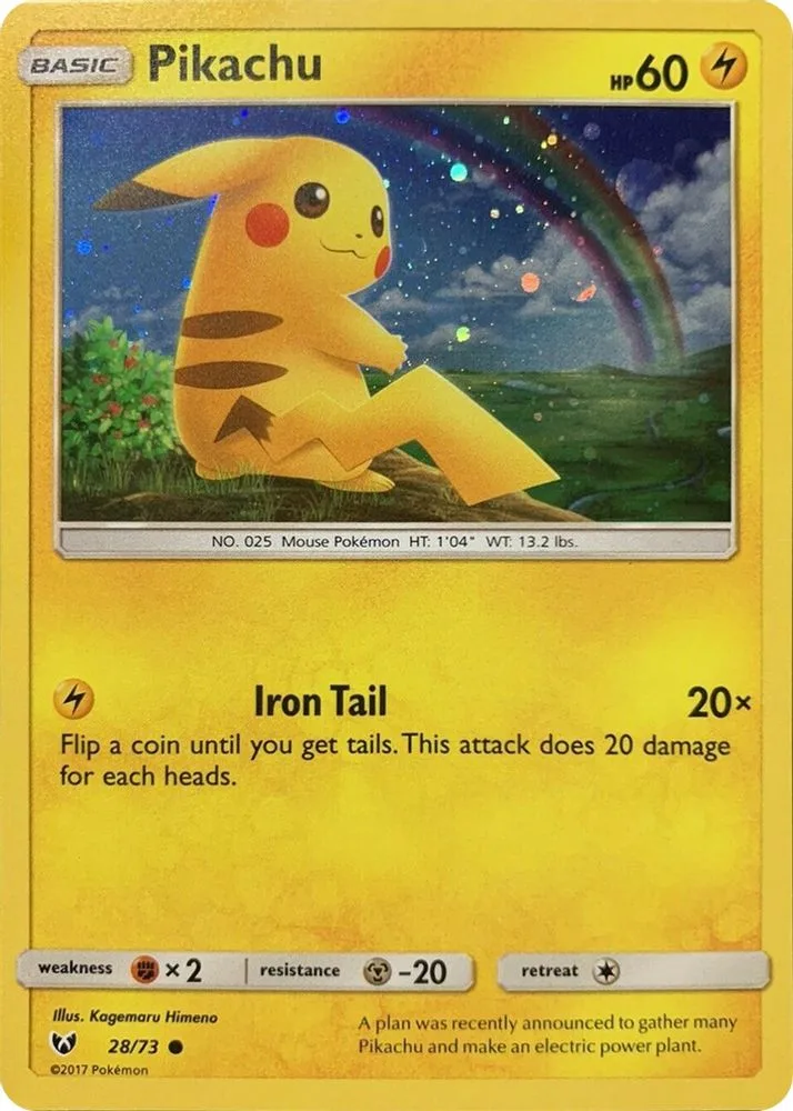 Pikachu (Cosmos Holo)