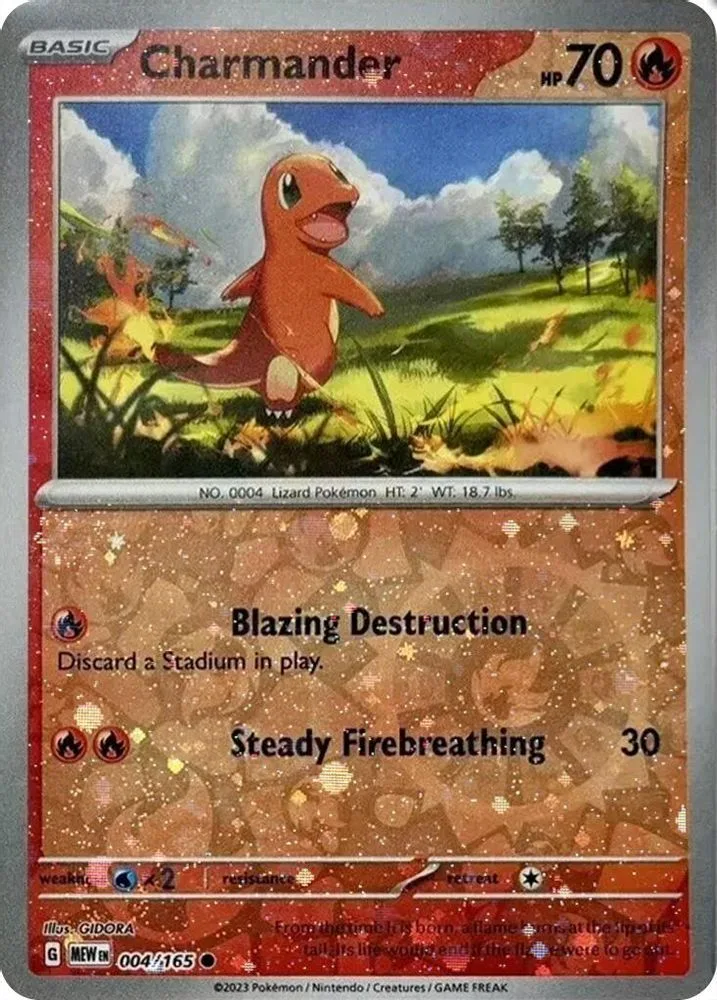 Charmander (Reverse Cosmos Holo · Costco Exclusive)