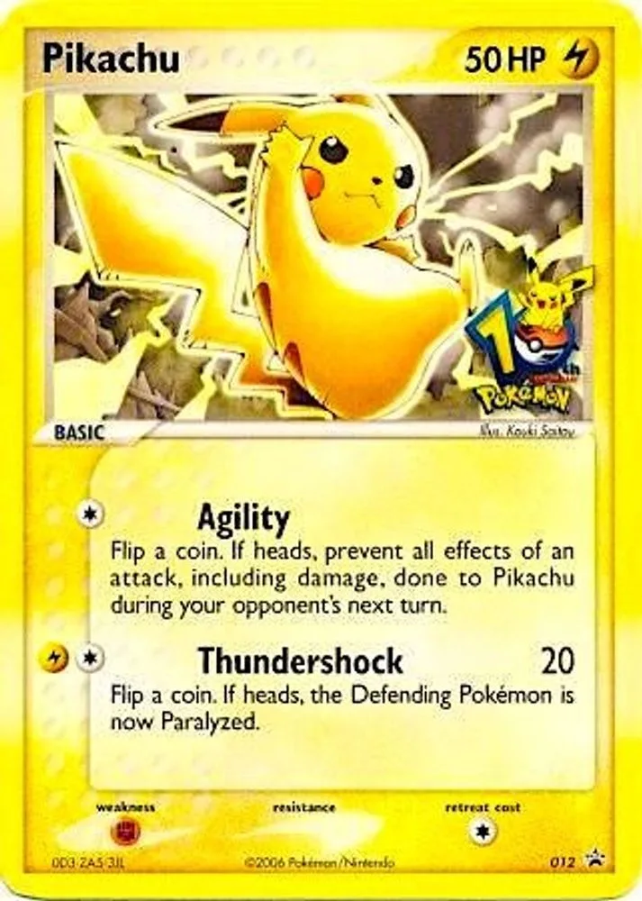 Pikachu (10th Anniversary)