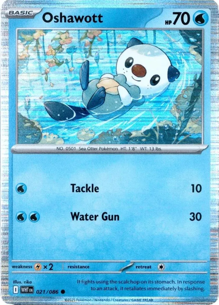 Oshawott (Unova Poster Collection)