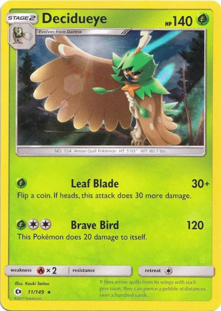Decidueye (Water Web Holo)