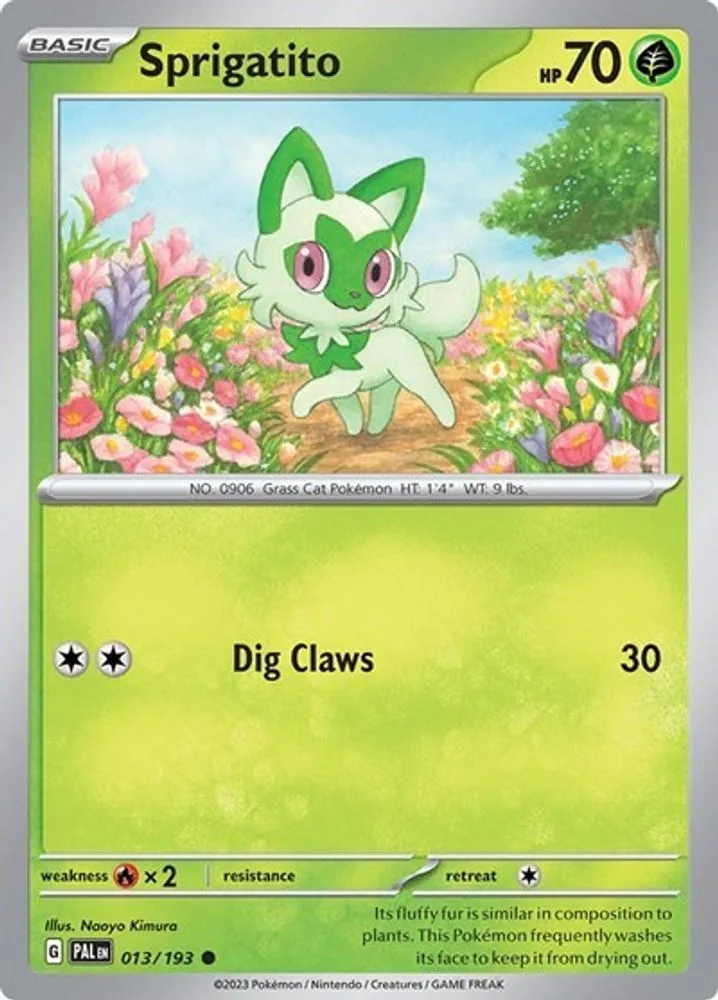 Sprigatito (Summer 2023 Collector Chest)