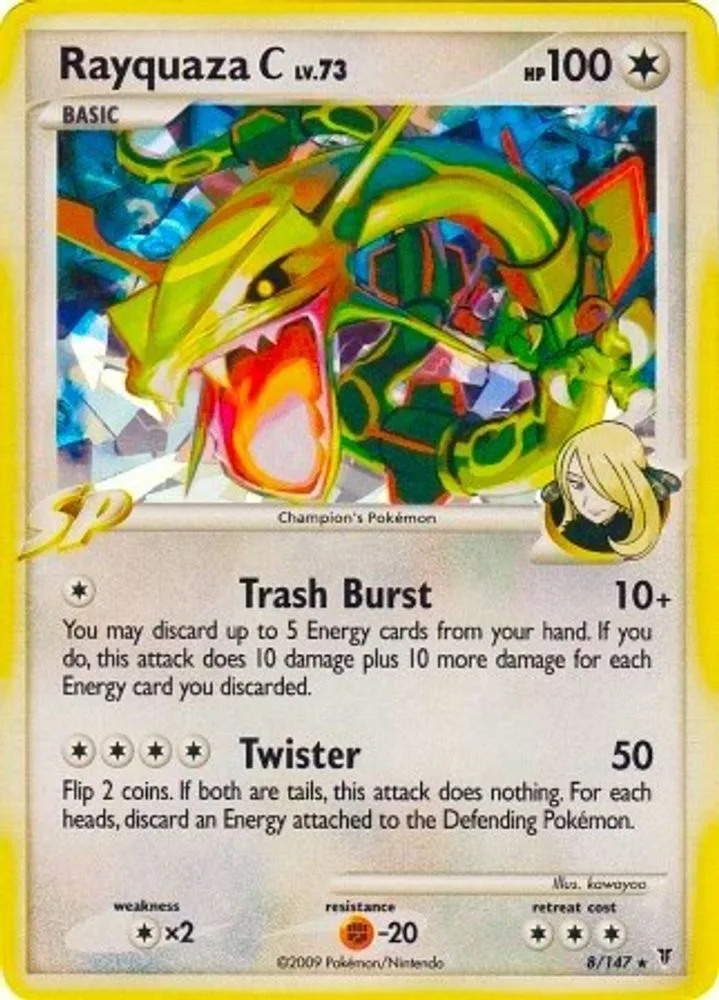 Rayquaza C (Cracked Ice)