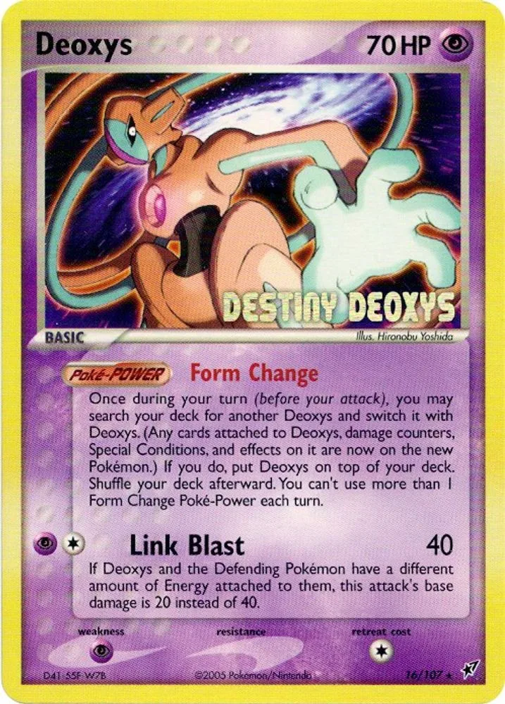 Deoxys (Normal Forme · Movie Promo)