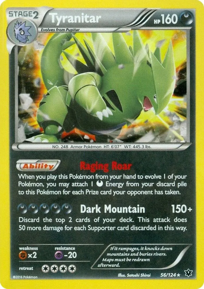 Tyranitar (Tyranitar · Cosmos Holo)