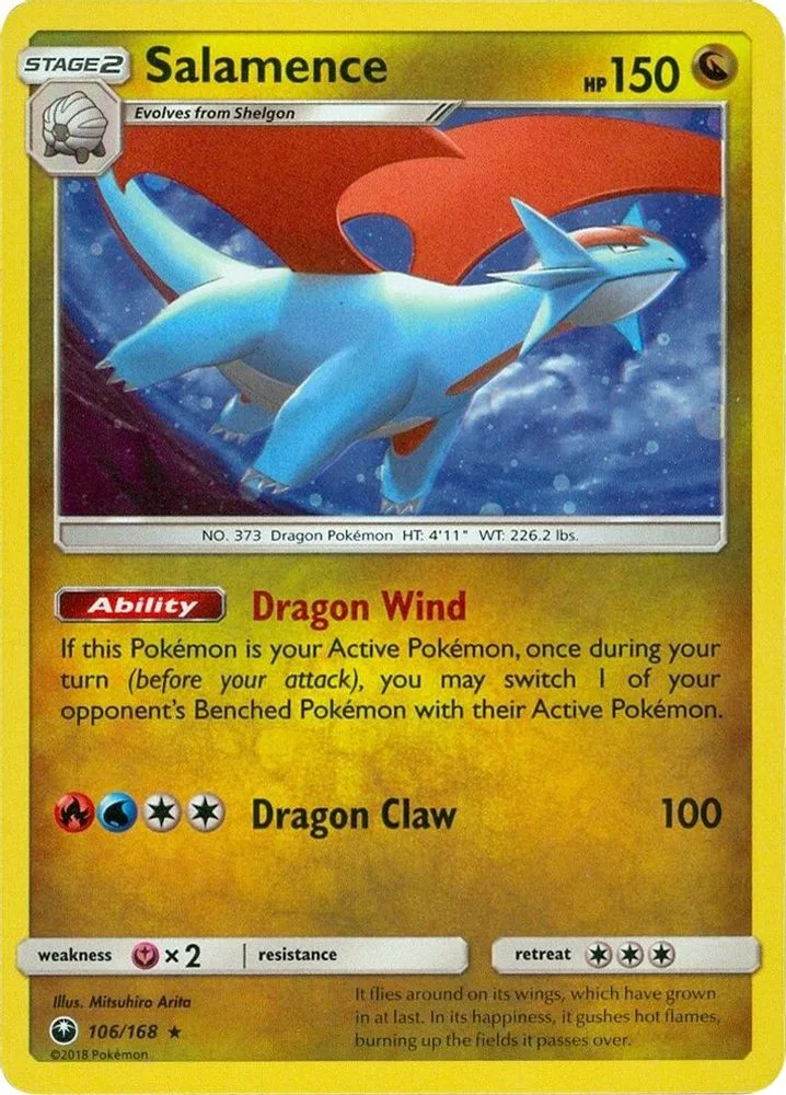 Salamence (Salamence · Cosmos Holo)