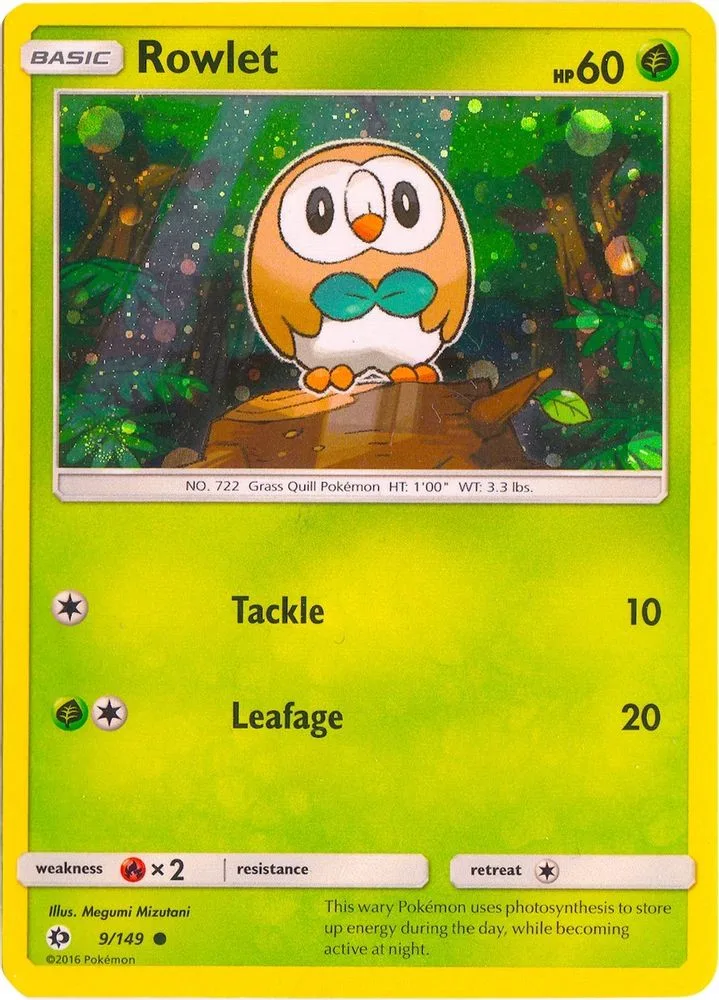 Rowlet (Cosmos Holo)