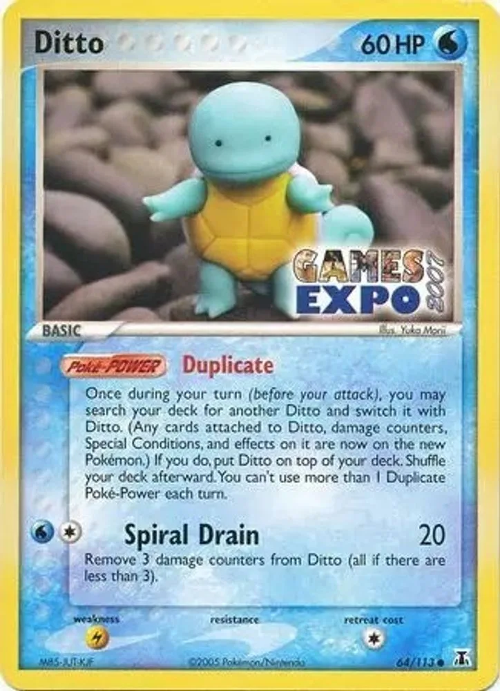 Ditto (Squirtle · Games Expo 2007)