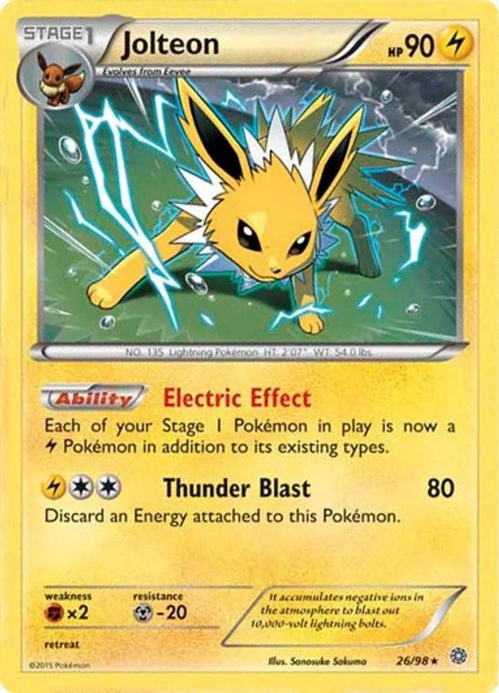 Jolteon (Jolteon · Cosmos Holo)