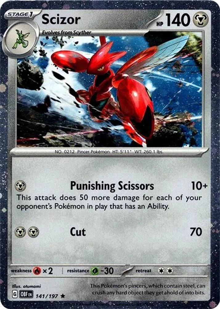 Scizor (Scizor · Cosmos Holo)