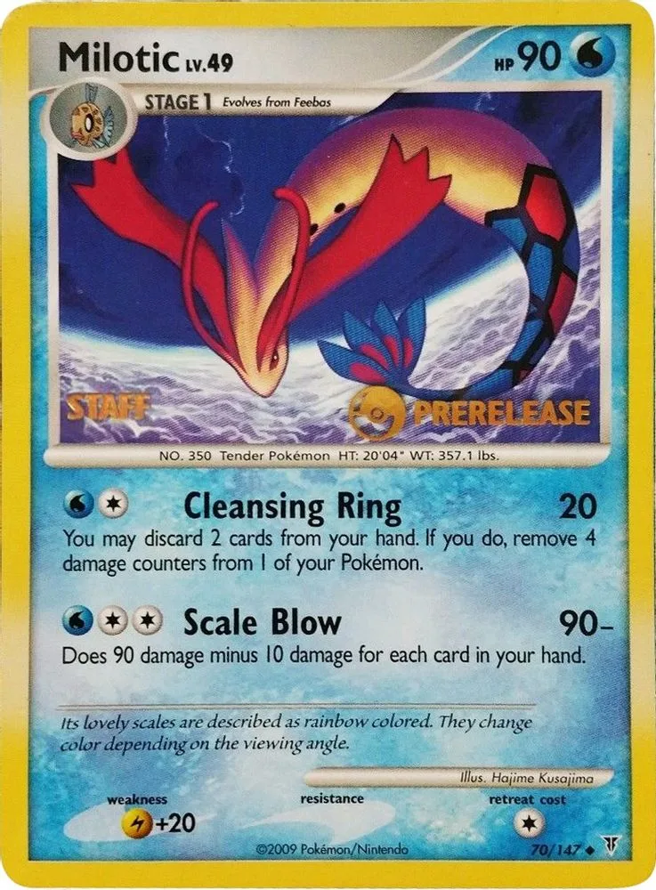 Milotic (Prerelease · Staff)
