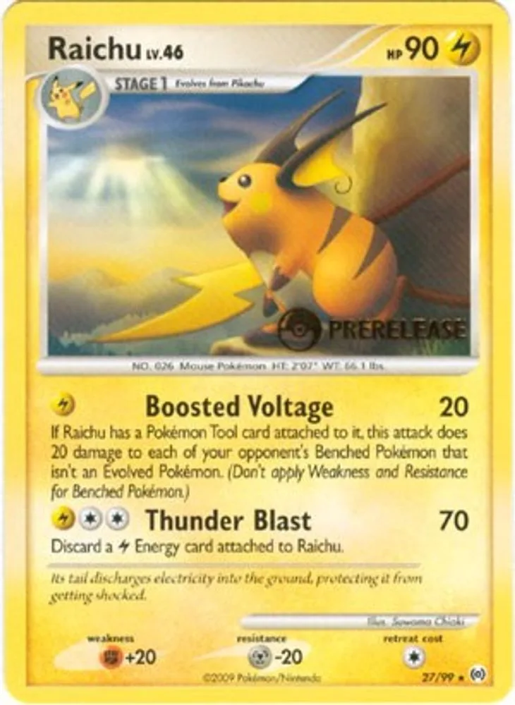 Raichu (Prerelease)