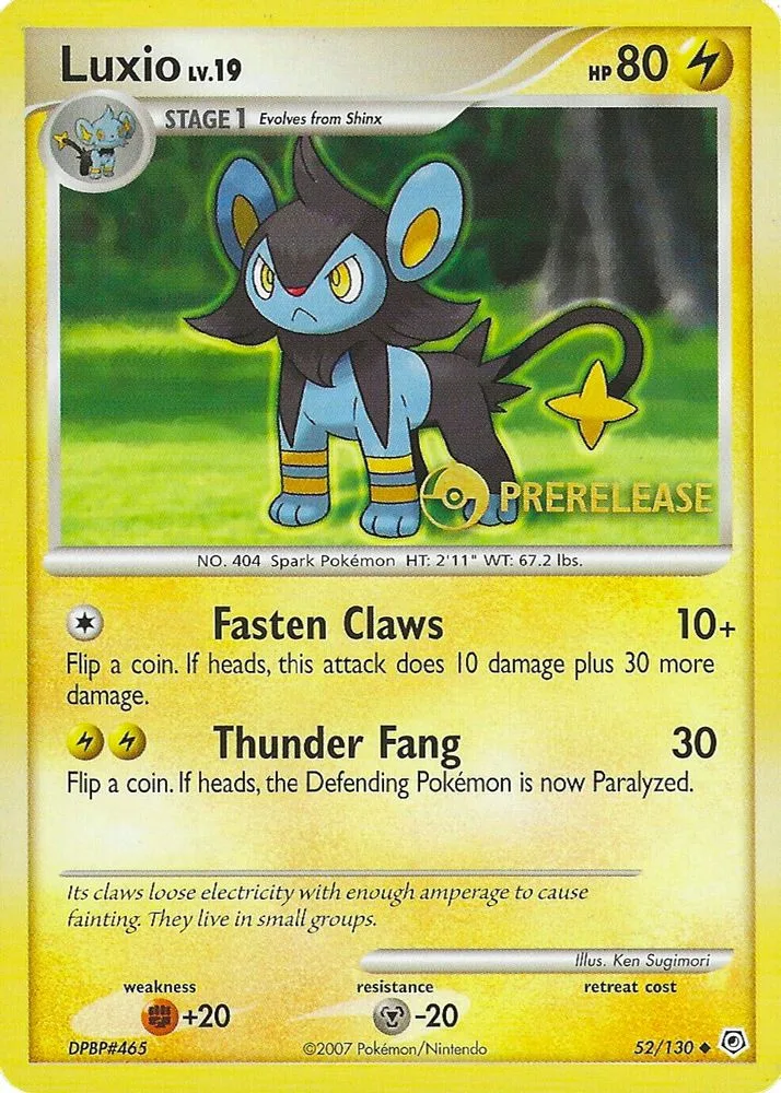 Luxio (Luxio · Prerelease)