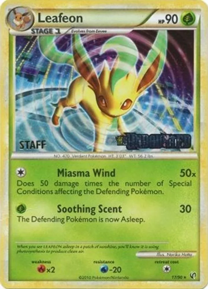 Leafeon (Prerelease · Staff)
