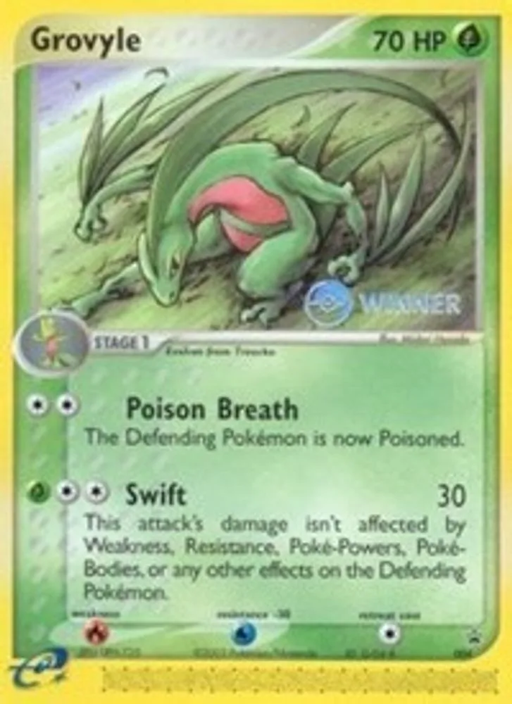 Grovyle (e-League · Winner)