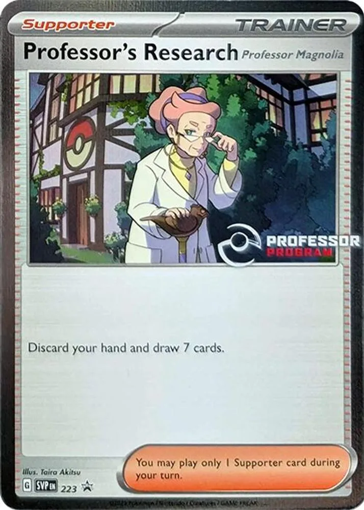 Professor's Research (Professor Magnolia)