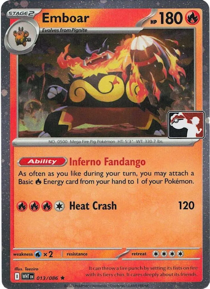 Emboar (Emboar · Cosmos Holo)