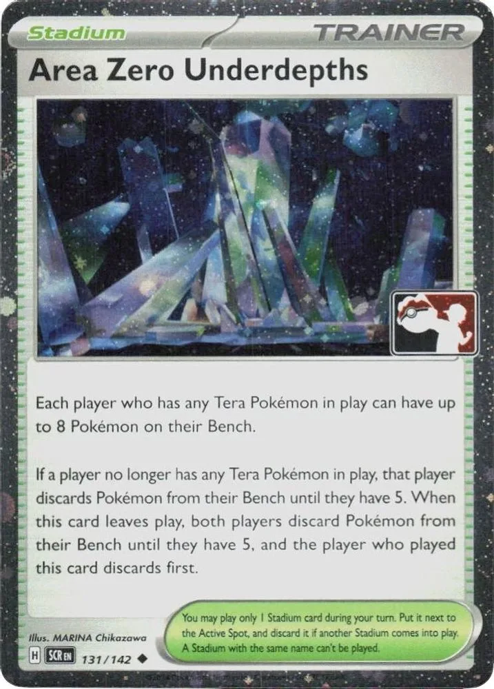 Area Zero Underdepths (Cosmos Holo)