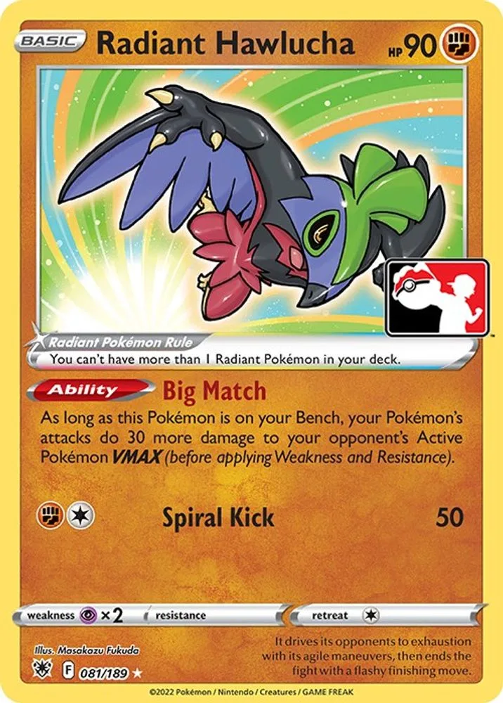 Radiant Hawlucha (Radiant Hawlucha)