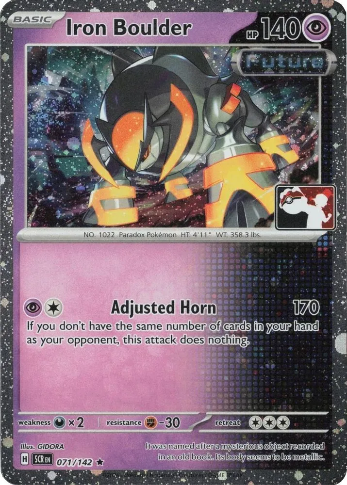 Iron Boulder (Cosmos Holo)