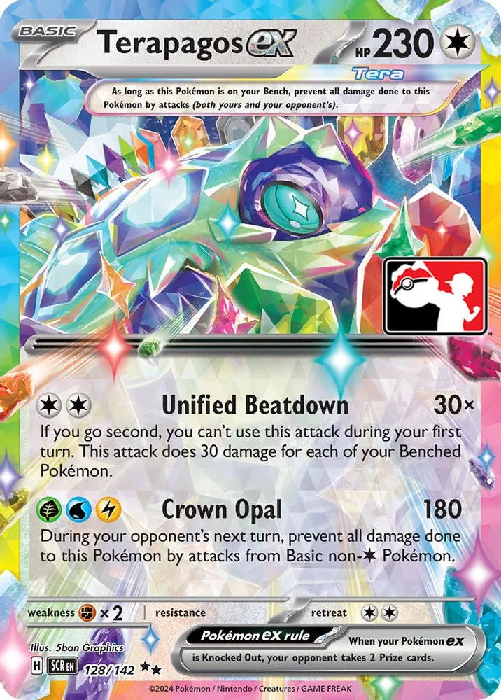 Terapagos ex (Prize Pack Series 6)