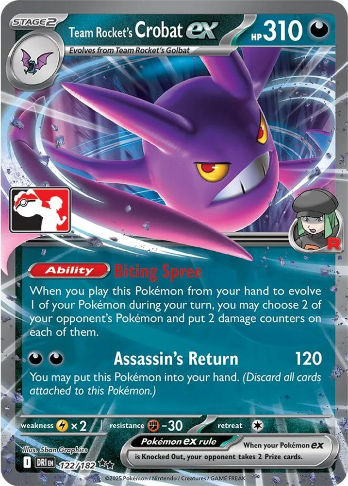 Team Rocket's Crobat ex (Team Rocket's Crobat ex)