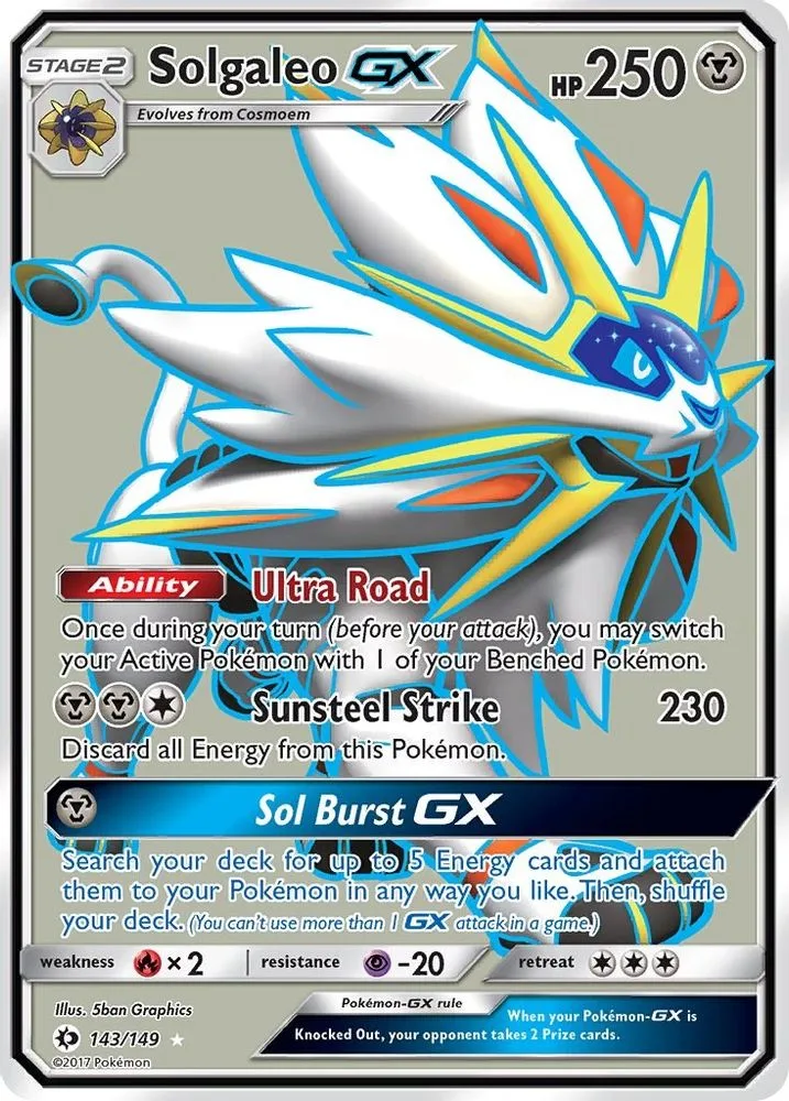Solgaleo GX (Full Art)
