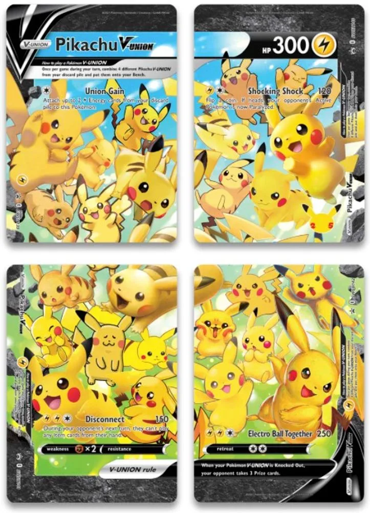 Pikachu V-Union (Set of 4)