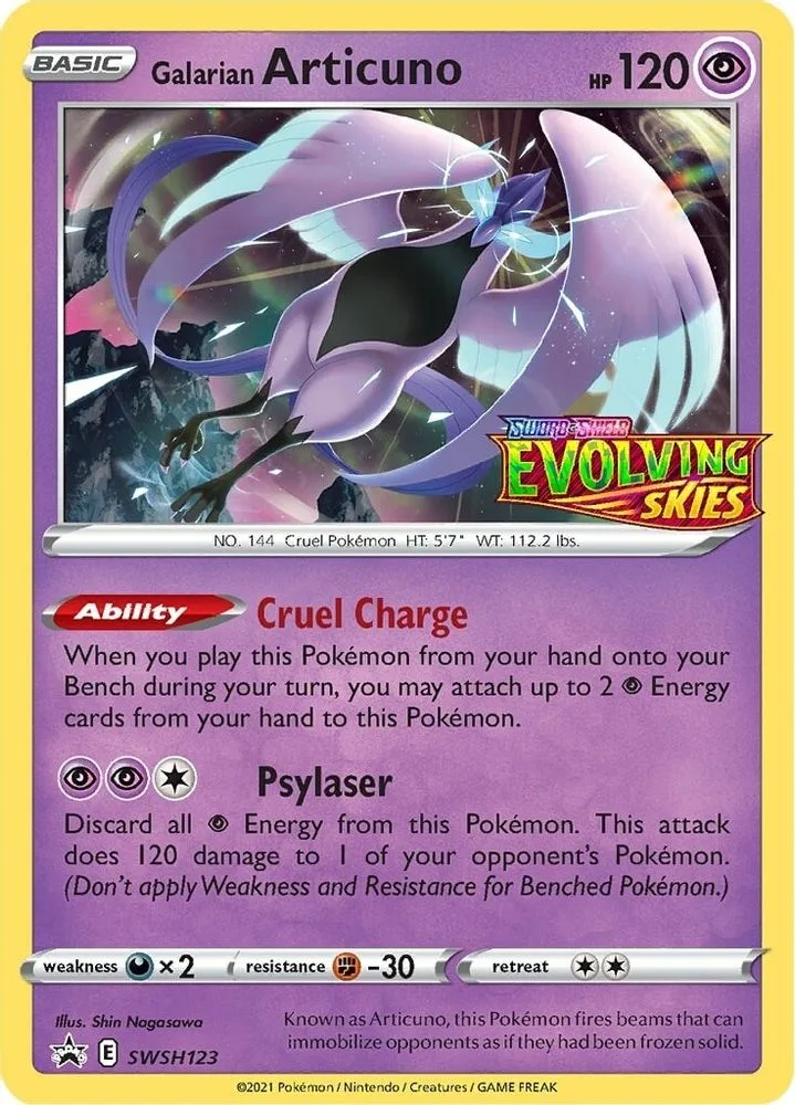 Galarian Articuno (Prerelease)
