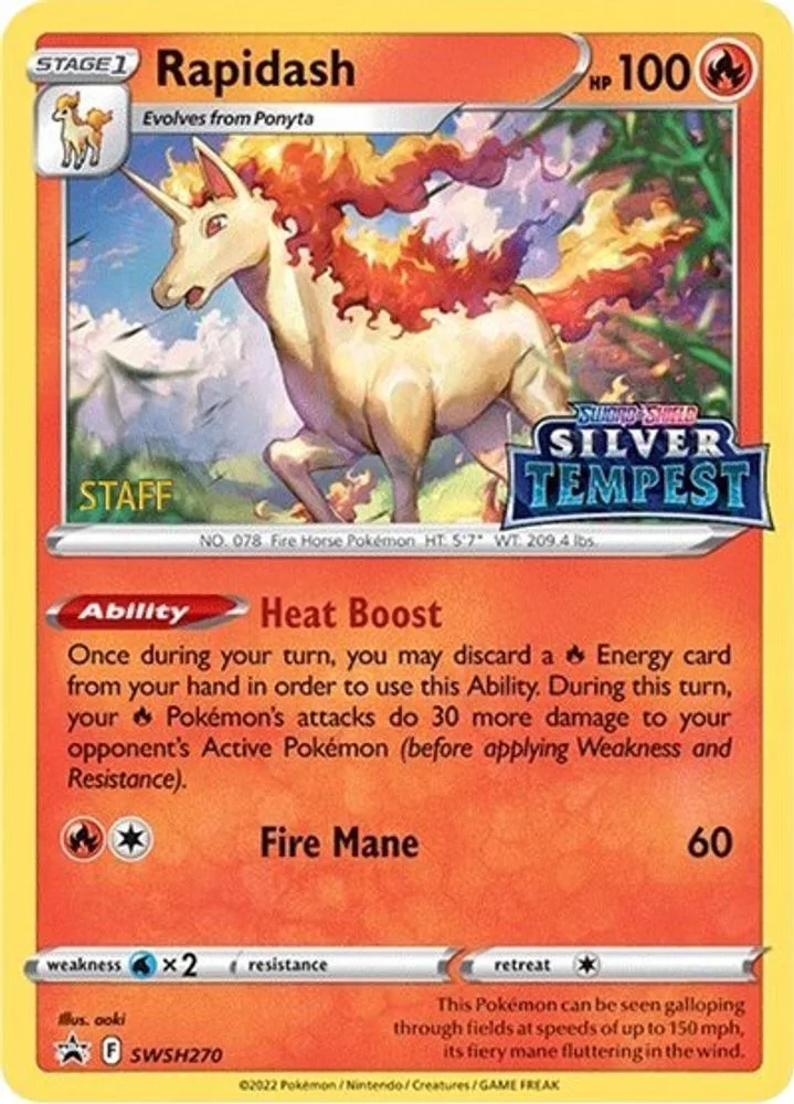 Rapidash (Prerelease · STAFF)