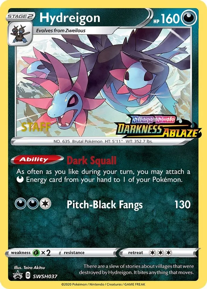 Hydreigon (Prerelease · Staff)