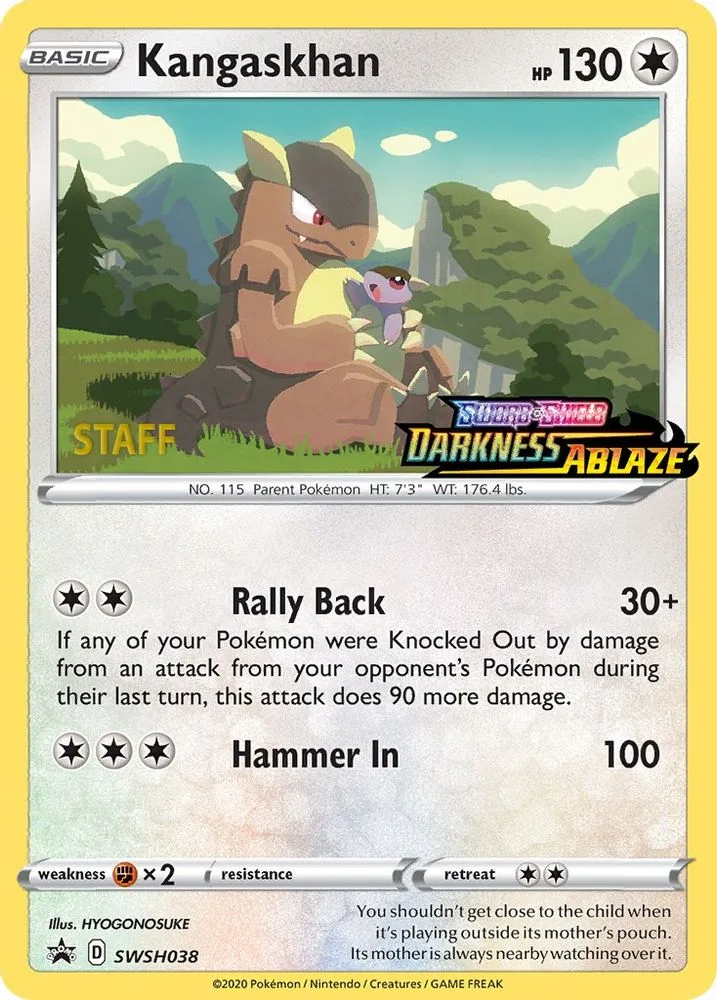 Kangaskhan (Prerelease · Staff)