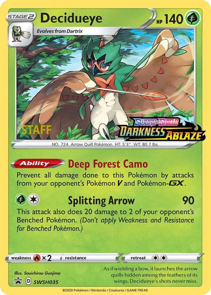 Decidueye (Prerelease · Staff)