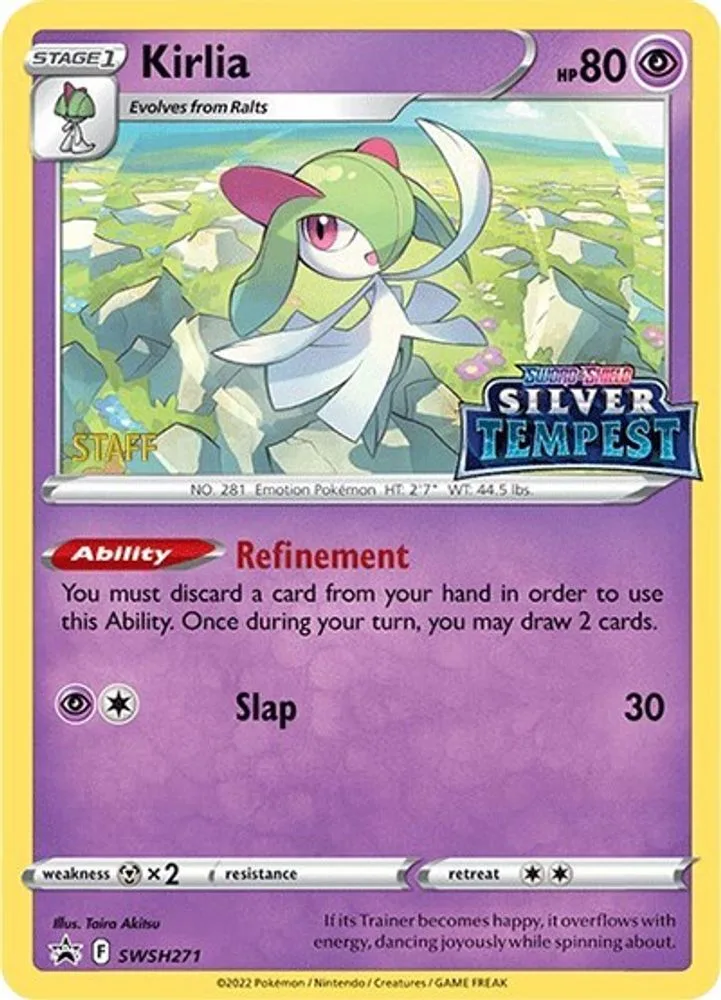 Kirlia (Prerelease · STAFF)