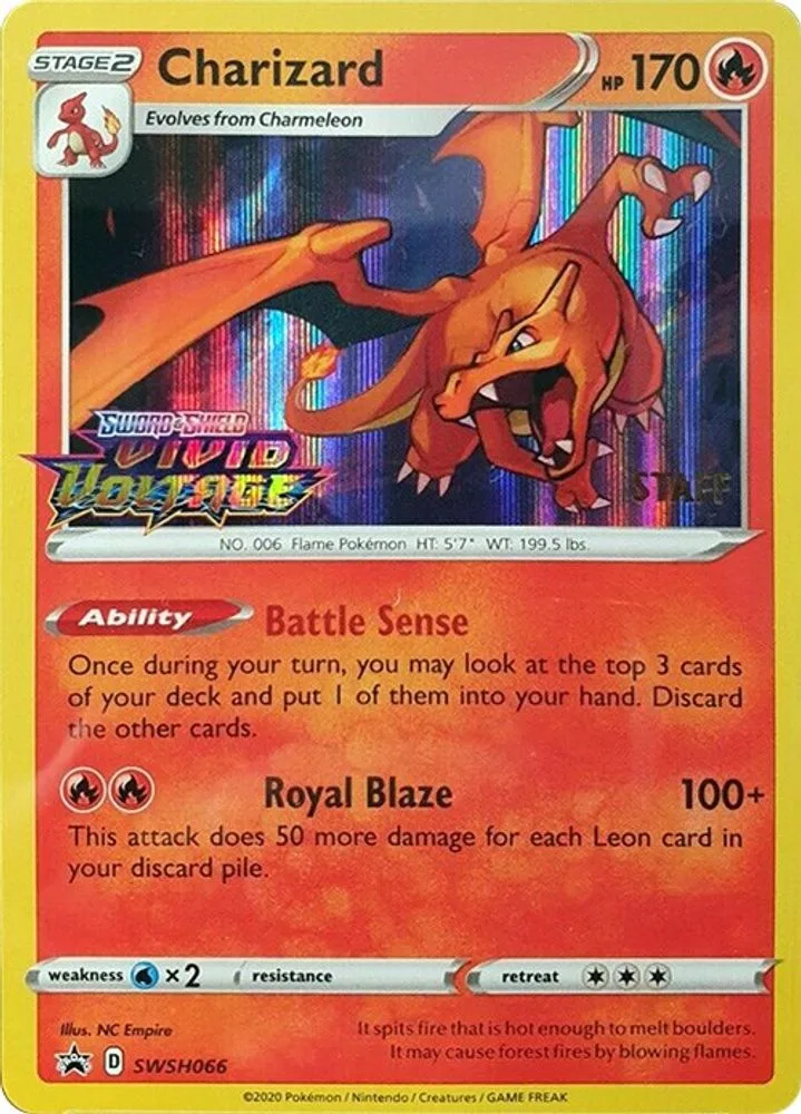 Charizard (Prerelease · Staff)