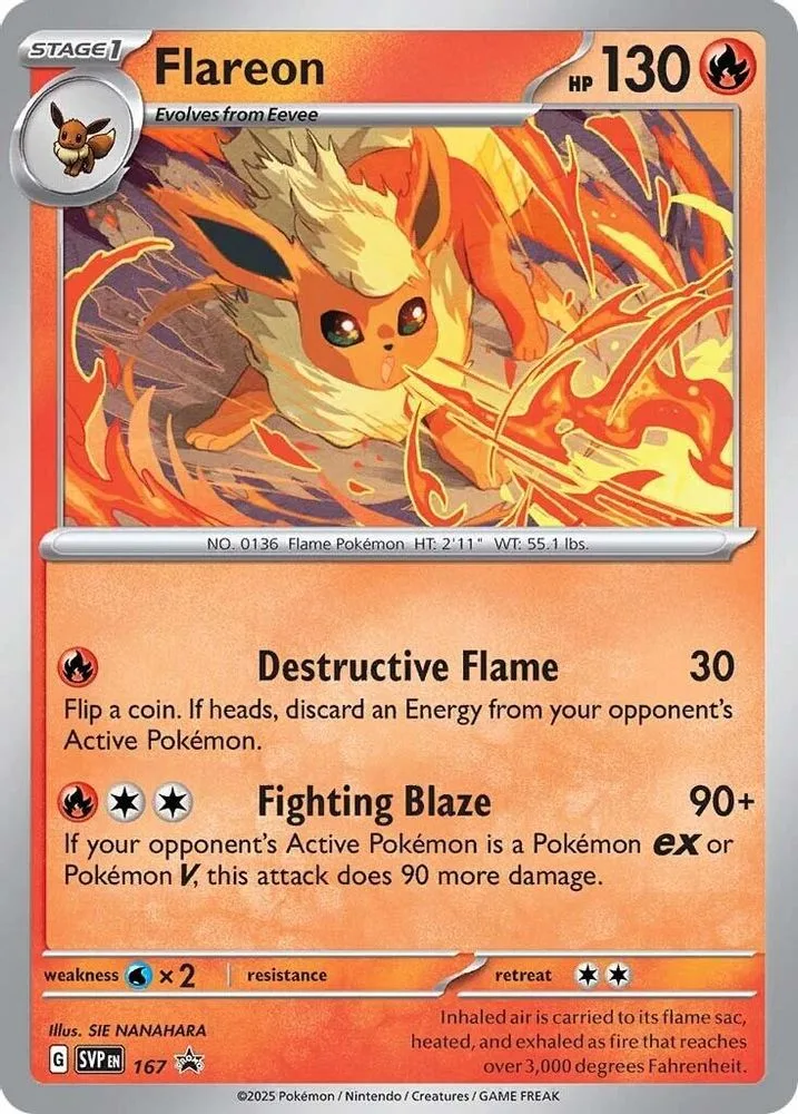 Flareon (Cosmos Holo)