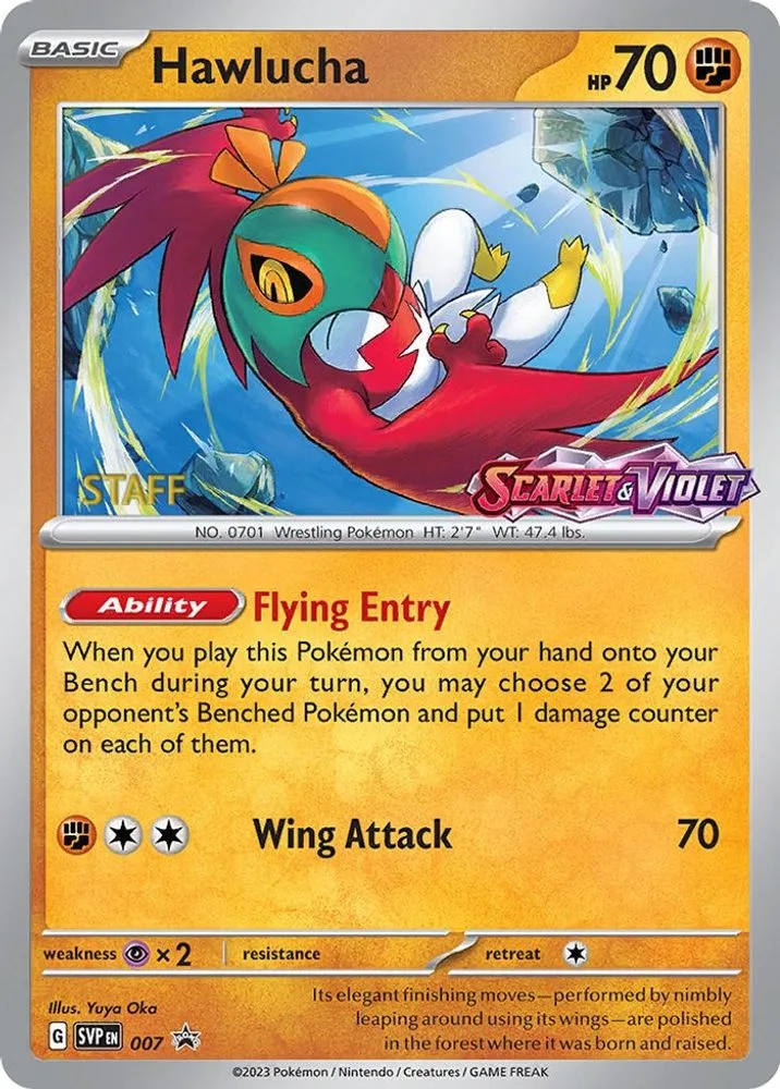 Hawlucha (Prerelease · Staff)
