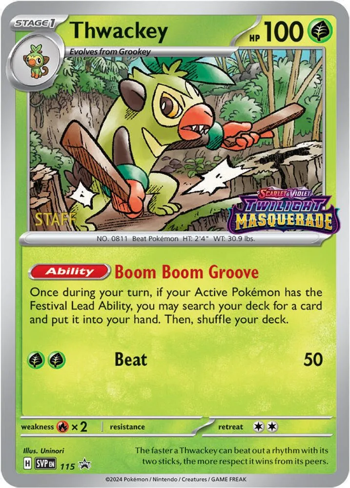 Thwackey (Prerelease · Staff)