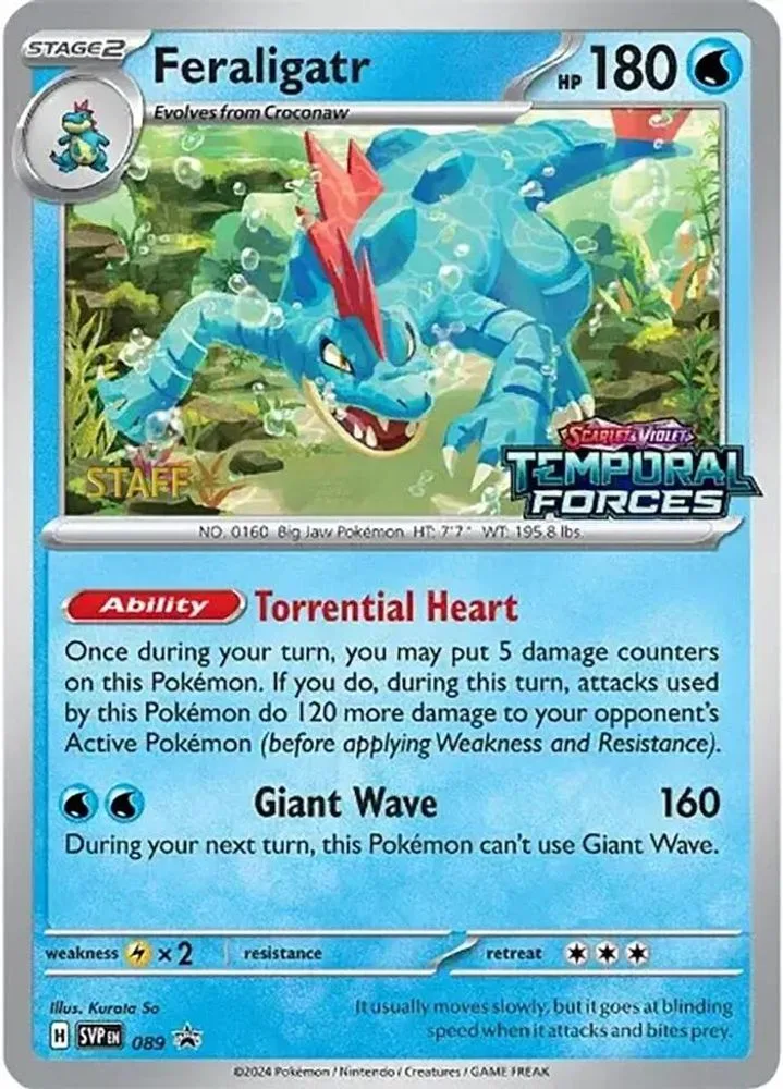 Feraligatr (Prerelease · Staff)